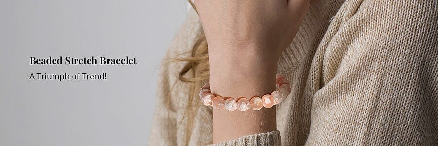 Beaded Stretch Bracelet Banner
