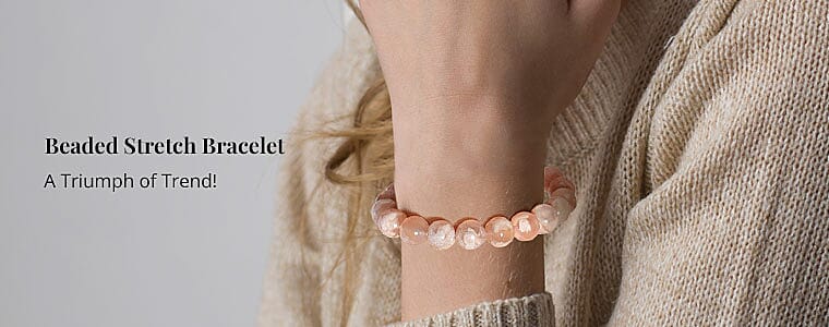 Beaded Stretch Bracelet  Banner