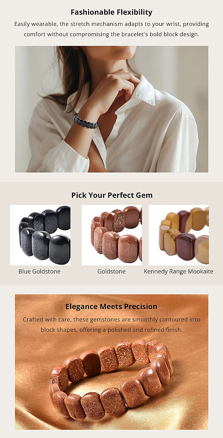 Block Stretch Bracelet Banner