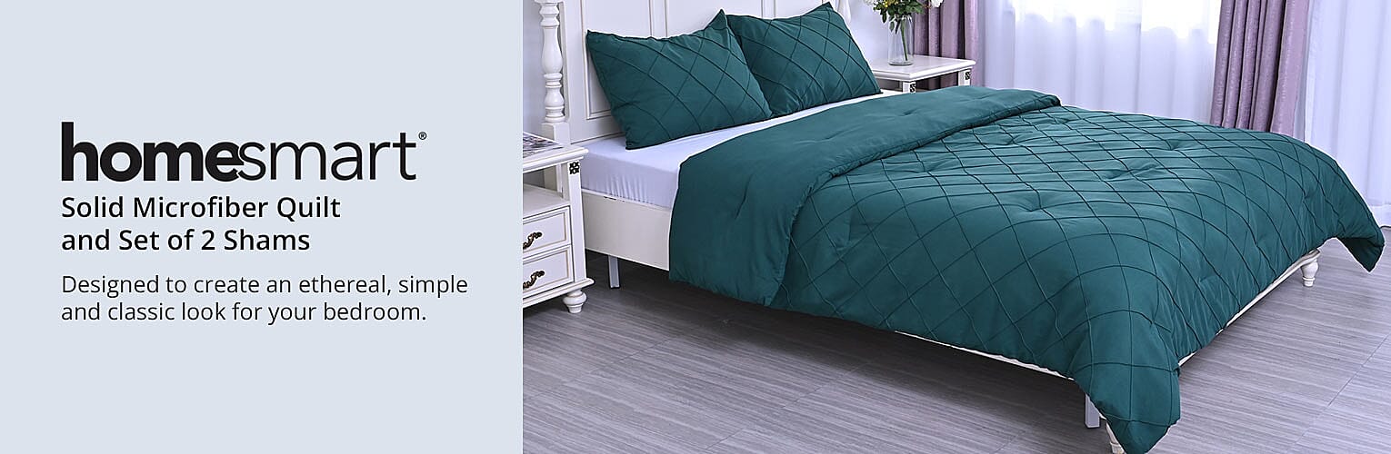 Solid Microfiber Quilt Banner