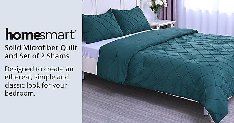 Solid Microfiber Quilt Banner