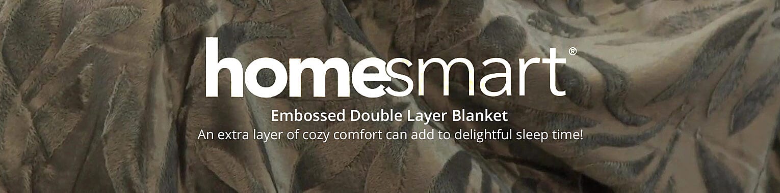 Embossed Double Layer Blanket Banner