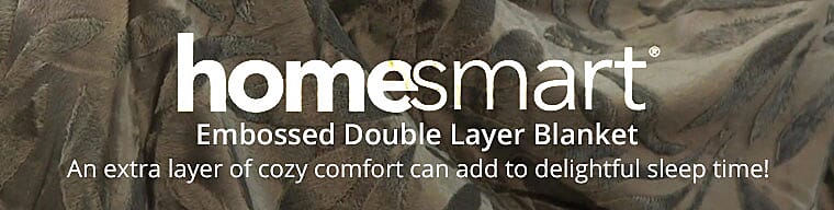 Embossed Double Layer Blanket Banner