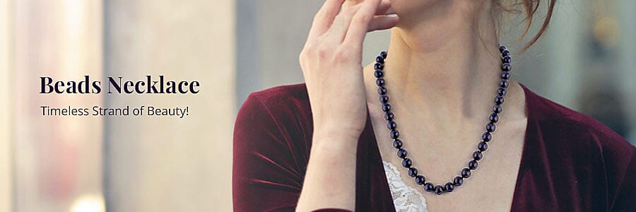 Beaded Necklace Banner