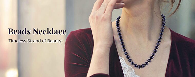 Beaded Necklace Banner