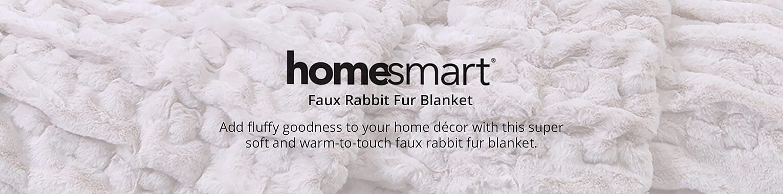 Rabbit Fur Blanket Banner