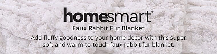 Rabbit Fur Blanket Banner