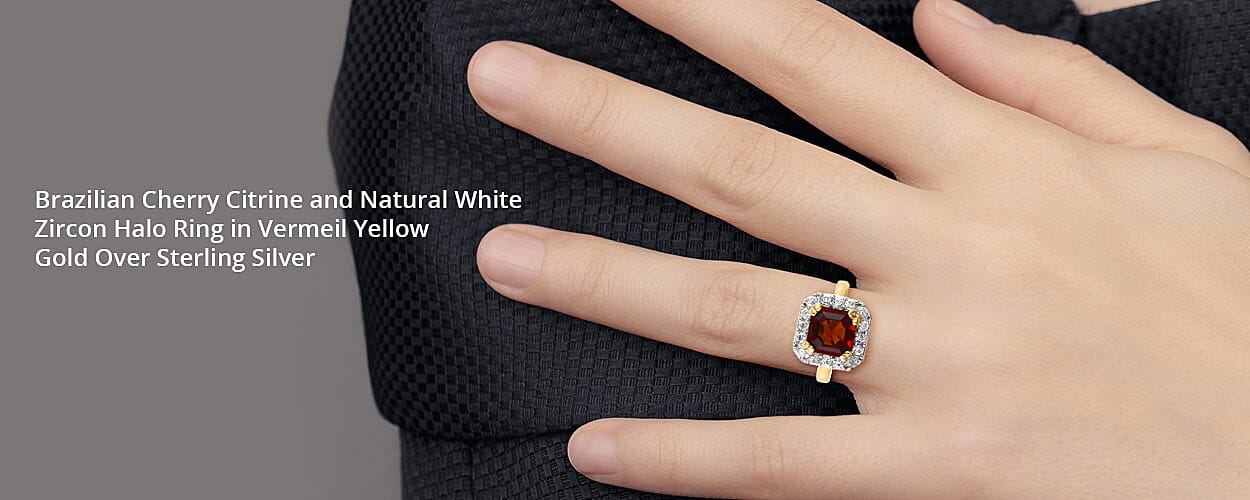 Cherry Citrine Ring Banner