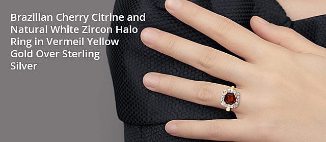Cherry Citrine Ring Banner