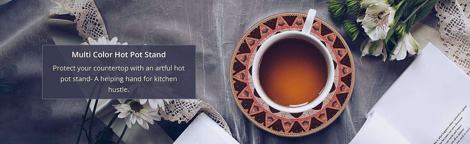 Multi Color Hot Pot Stand Banner