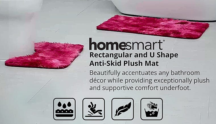 Anti-Skid Plush Mat Banner