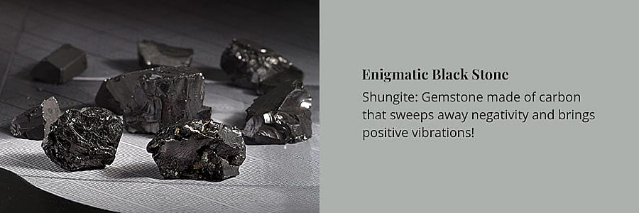 Enigmatic Black Stone Banner