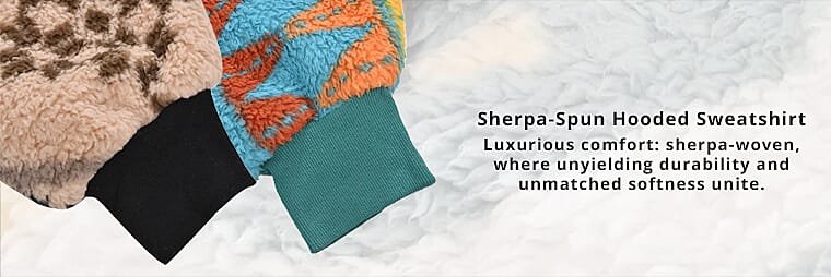  Tribal Pattern Sherpa  Banner