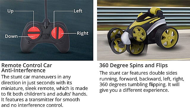 360 Degree Spins and Flips