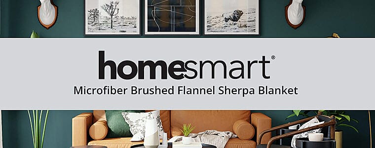 Flannel Sherpa Blanket Banner