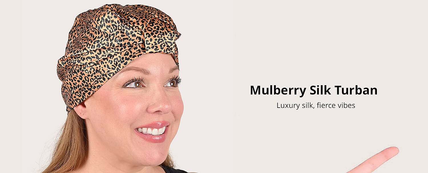 Mulberry Silk Turban Banner