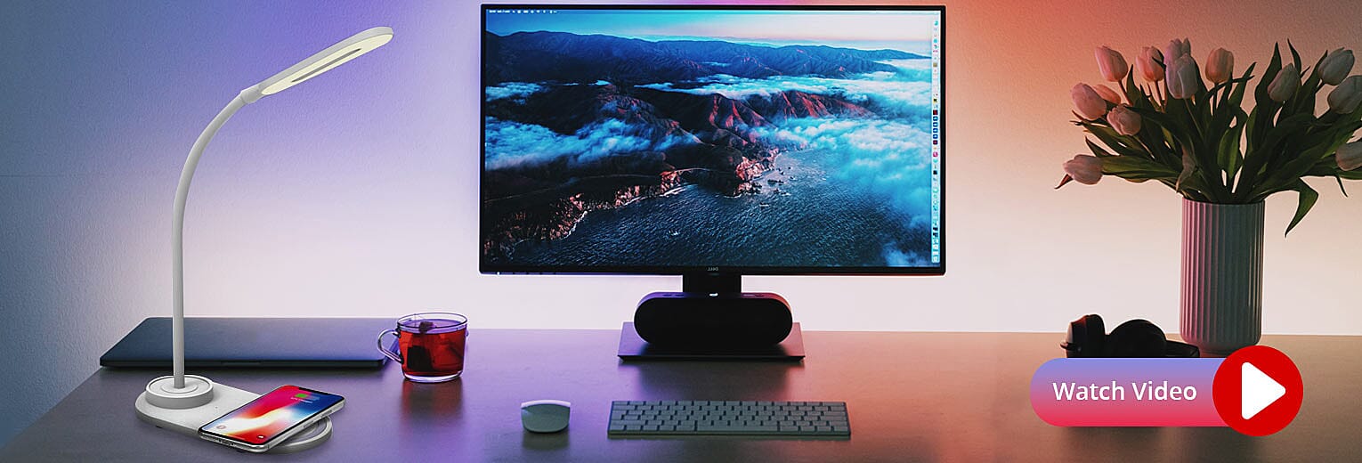 Flexible and Wireless 2 in 1 Led Lamp Banner