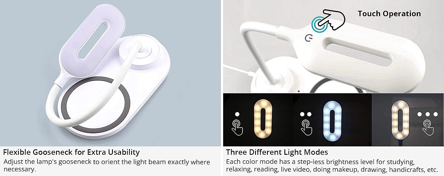 Three Different Light Modes