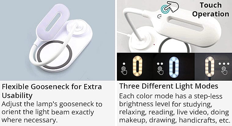 Three Different Light Modes