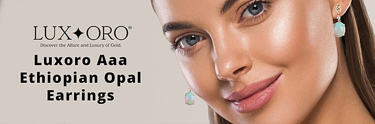 Luxoro Aaa Ethiopian Opal EarringsBanner