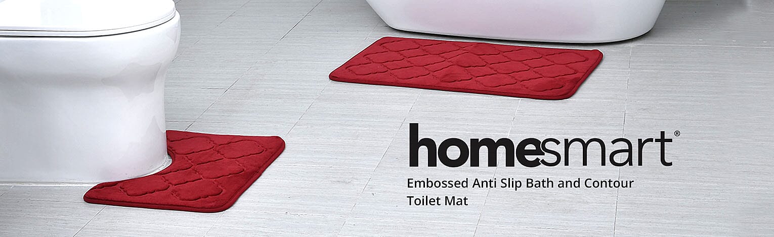Bath and Contour Toilet Mat Banner