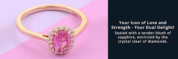  Madagascar Pink Sapphire  Banner