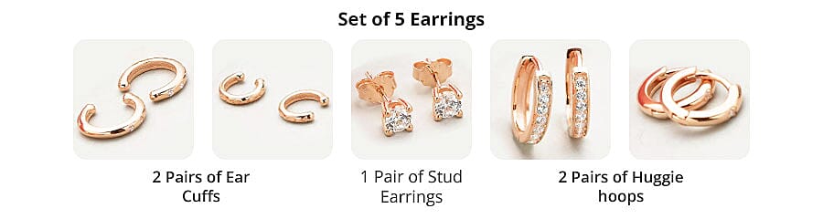 Set of 5 Earrings Banner