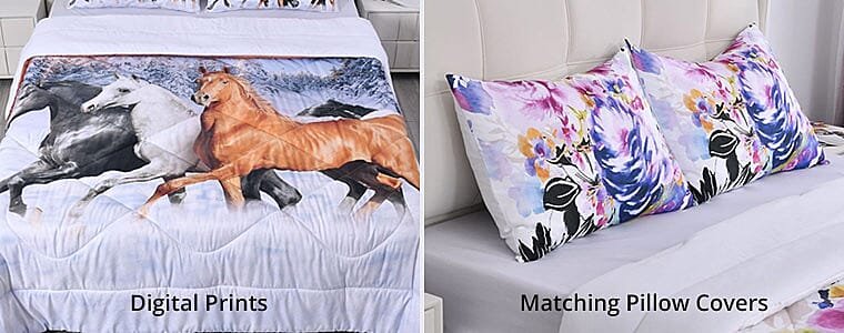 Matching Pillow Covers Banner