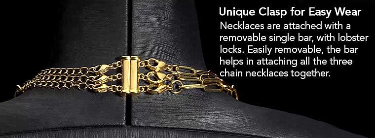 Unique Clasp for Easy Wear