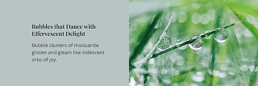 Moissanite Mesmerizing Blaze: A Supernova Sparkle Banner