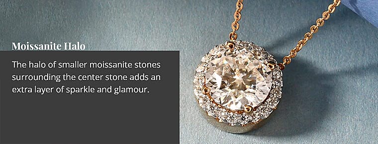 Moissanite Halo Banner