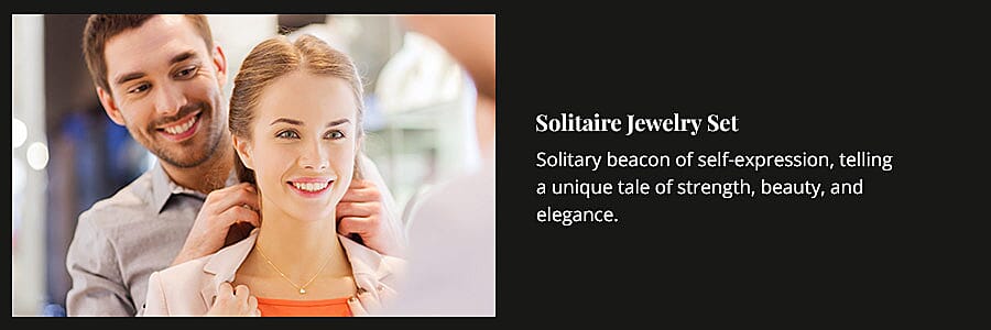 Solitaire Jewelry Set Banner