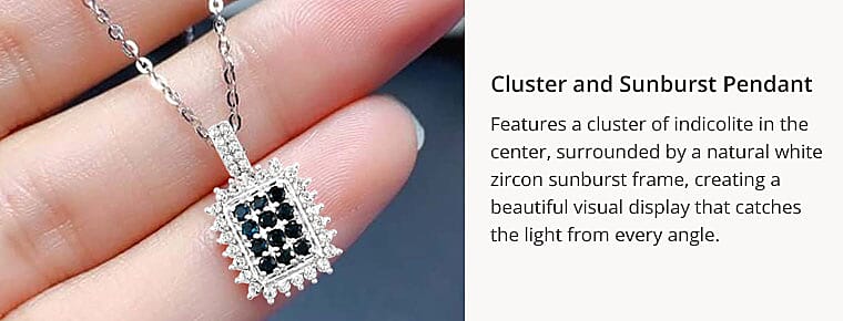 Cluster and Sunburst Pendant Banner