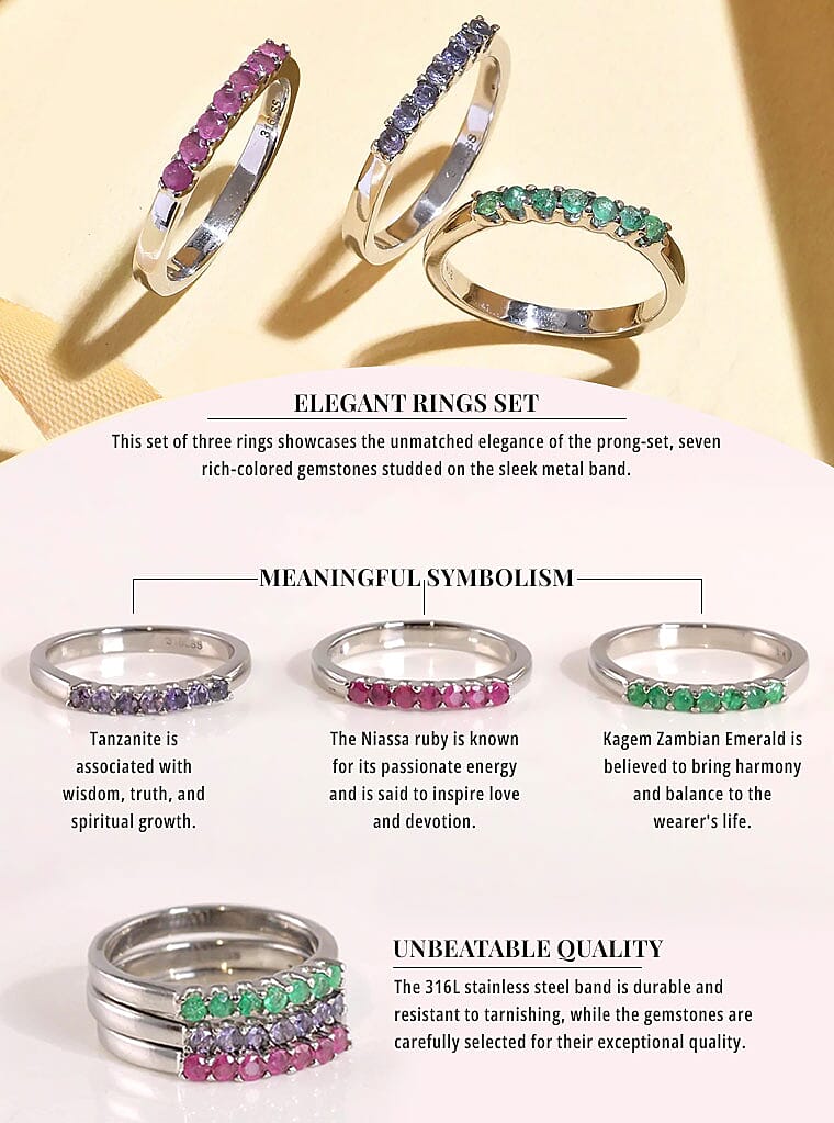 Elegant Rings Set Banner