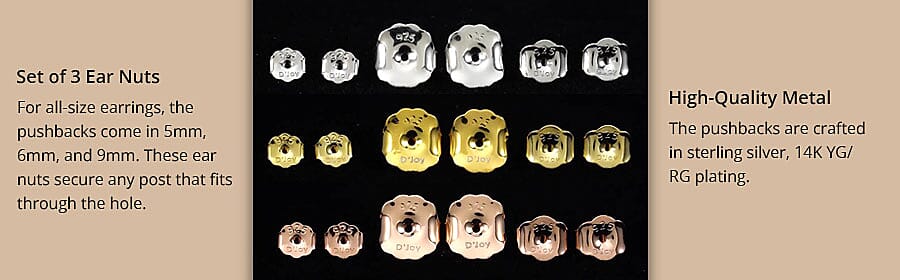 Push Back Earring Lock Banner