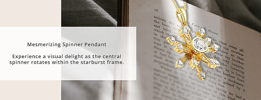 Spinner Pendant Necklace  Banner