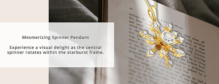 Spinner Pendant Necklace  Banner