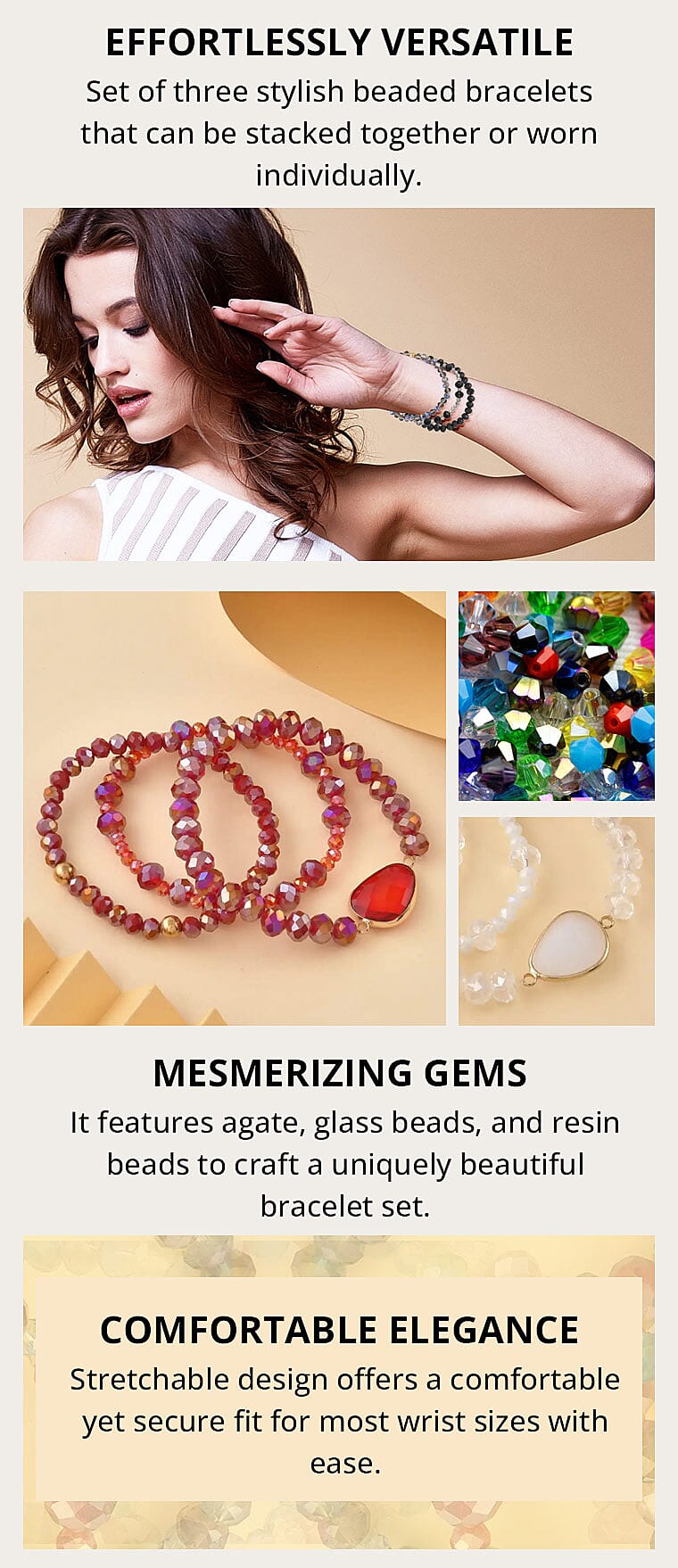 Agate, Glass BeadedBanner