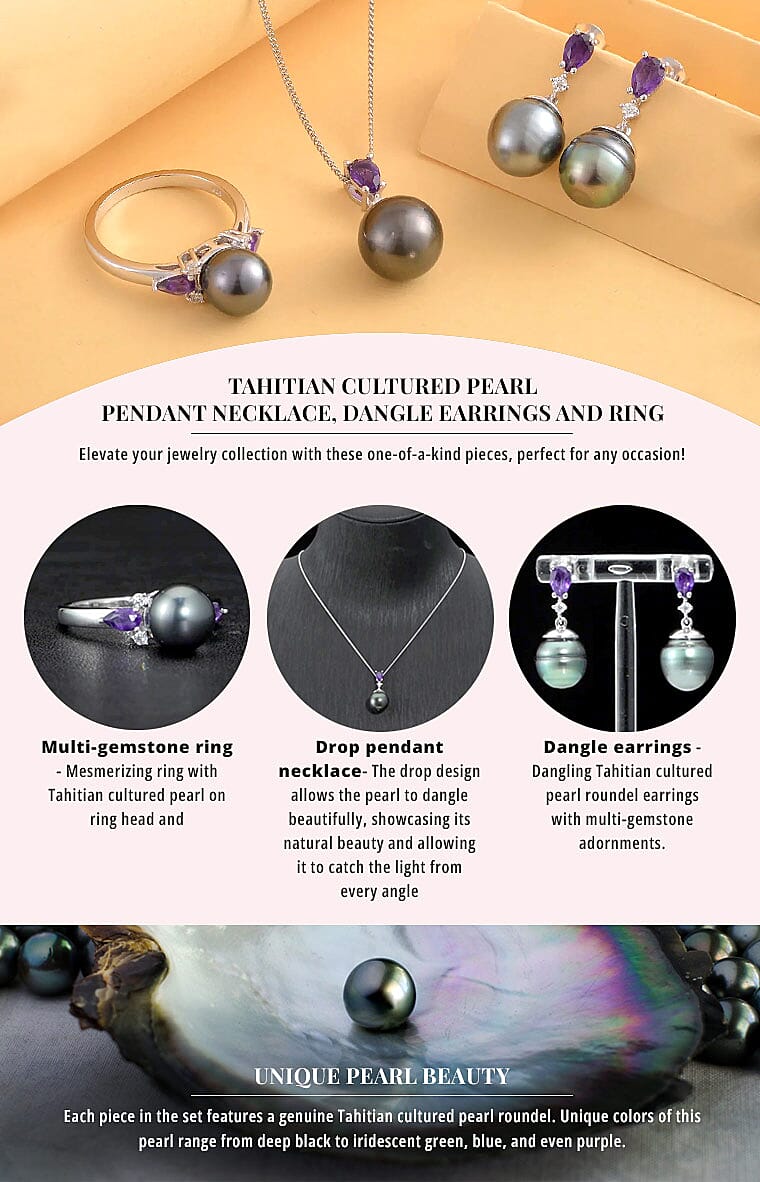 Tahitian Cultured Pearl Set Banner