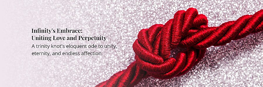 Infinity's Embrace: Uniting Love and Perpetuity Banner