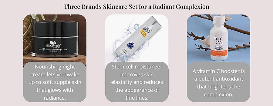 Three Brands Skincare Banner