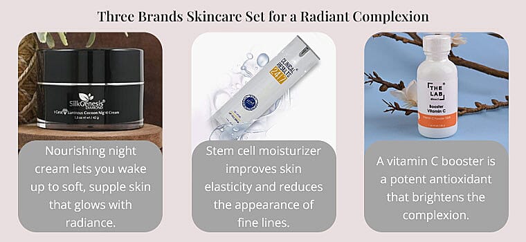 Three Brands Skincare Banner