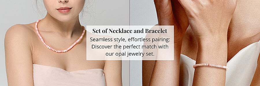 Set of Necklace and Bracelet Banner