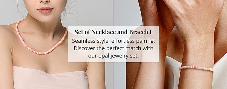 Set of Necklace and Bracelet Banner