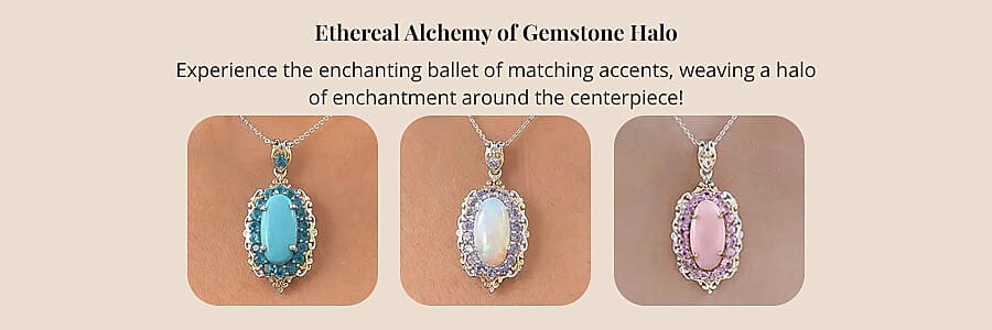 Ethereal Alchemy of Gemstone Halo Banner
