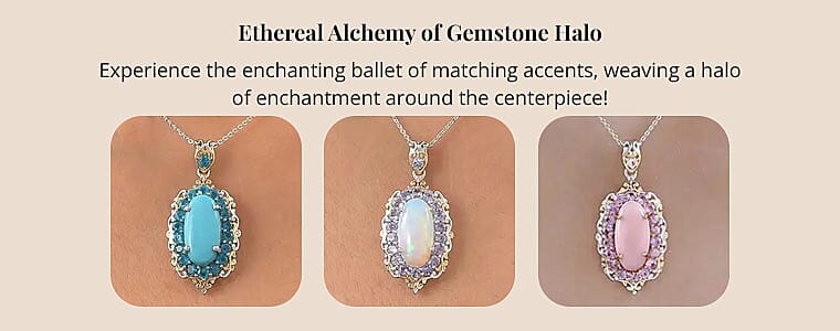 Ethereal Alchemy of Gemstone Halo Banner