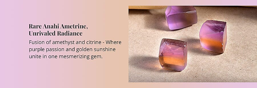 Rare Anahi Ametrine, Unrivaled Radiance Banner