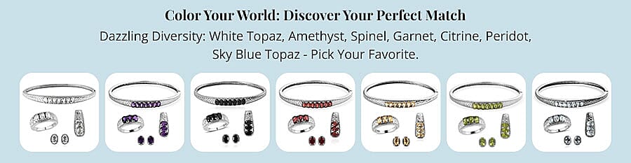 Elegant Array of Coordinated Jewelry Set with Meaning Banner