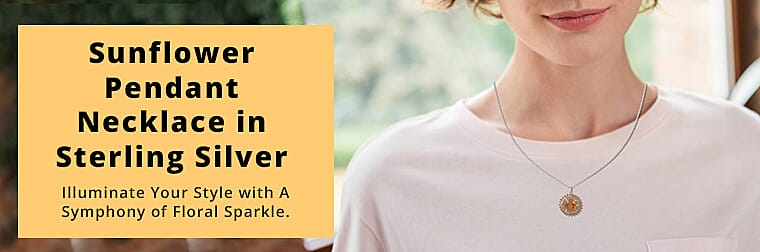 Sunflower Pendant Banner