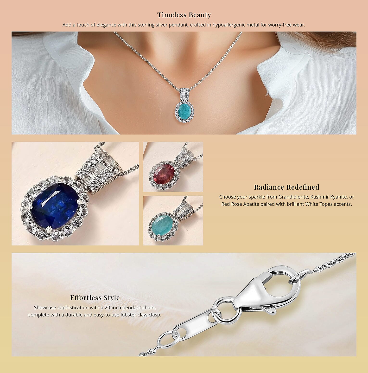 Set of 2 Pressed Flowers Pendant in Silvertone with Stainless Steel Necklace Banner